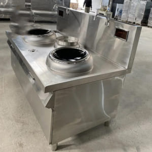 Bếp xào từ chảo rời đôi 12KW -15KW